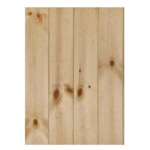 Hvitmalt Faspanel kvistfri
